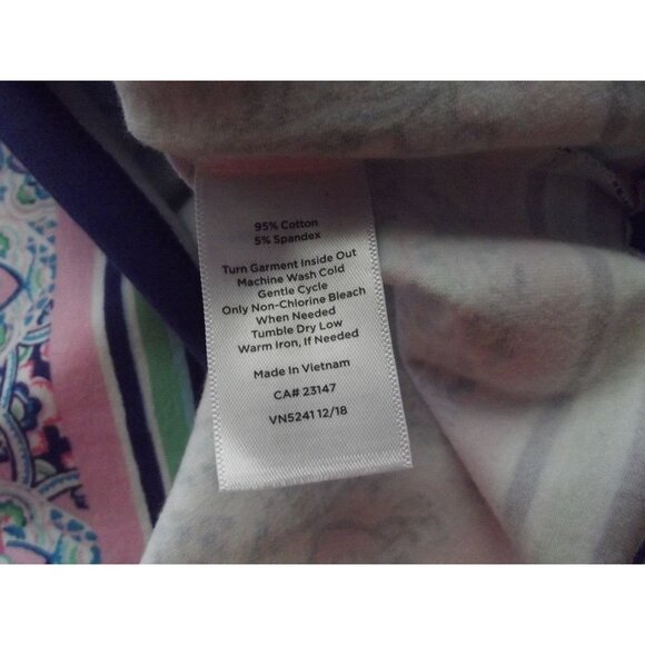 Talbots Tee Womens Size Small Italy Lake Como Destination Print the t-shirt top - Picture 10 of 10